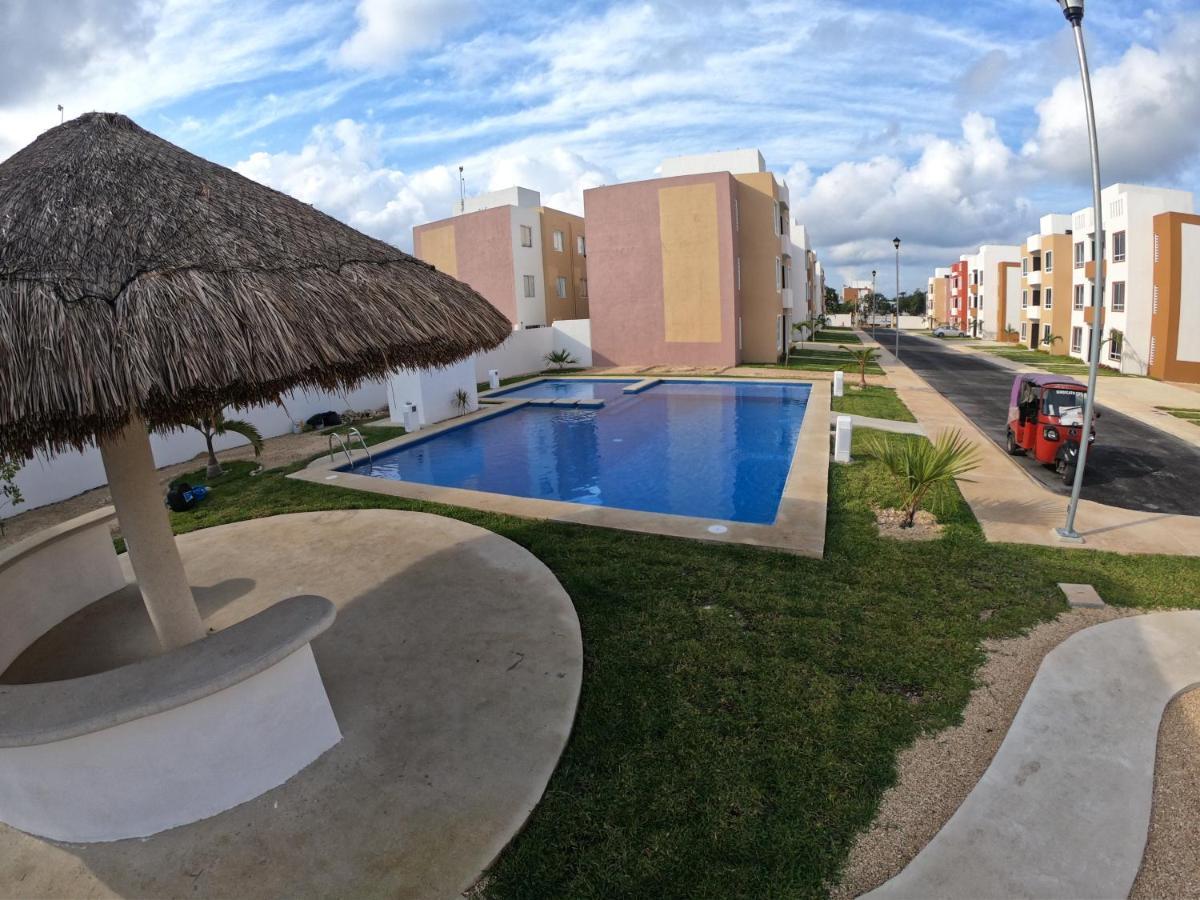 Departamento Equipado Apartment Cancun Luaran gambar