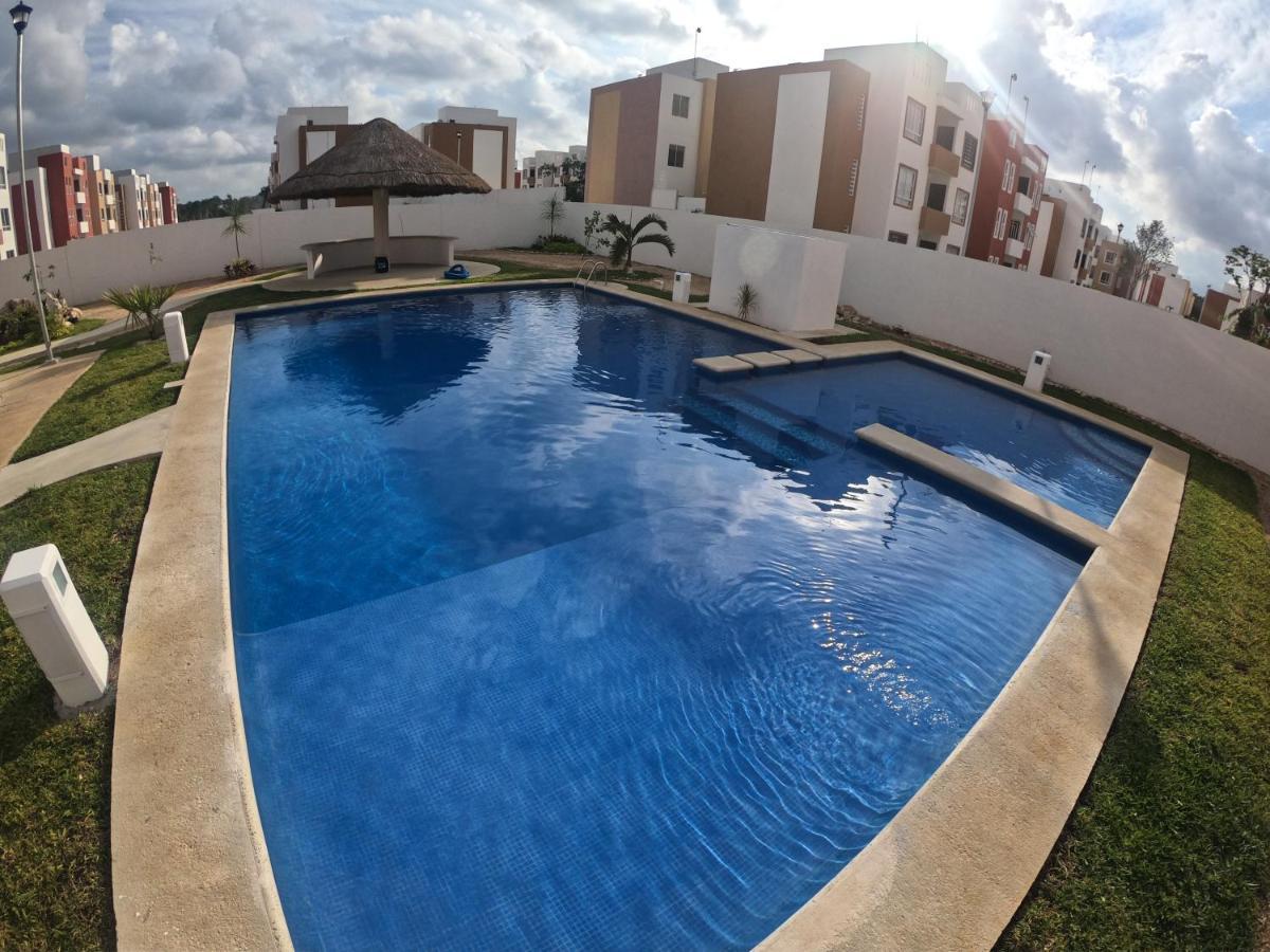 Departamento Equipado Apartment Cancun Luaran gambar